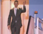 Barack Obama arrives in UK with royal lunch, Brexit on the menu