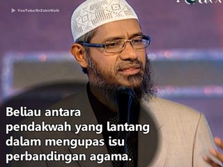 Fakta yang anda perlu tahu mengenai pendakwah dari India, Dr Zakir Abdul Karim Naik