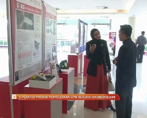 5 peratus produk penyelidikan UPM berjaya dikomersilkan