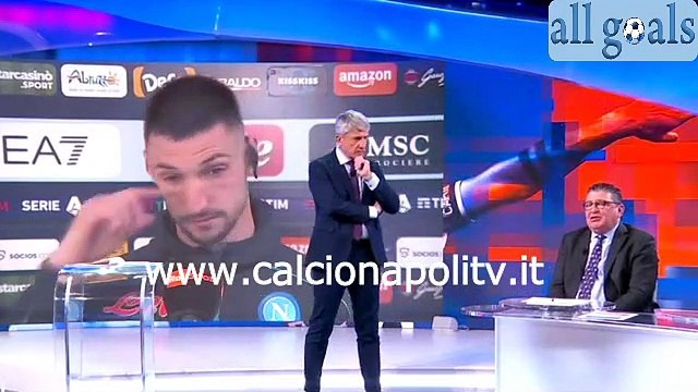 Napoli-Milan 0-1 6/3/22 intervista post-partita Matteo Politano