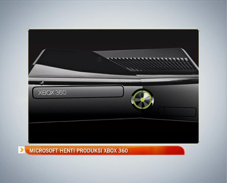 Microsoft henti produksi Xbox 360