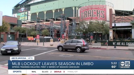 MLB reacts angrily to locked-out players, season still off