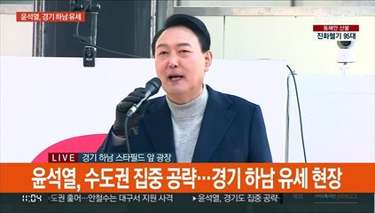 [현장연결] 윤석열 "민주당 정치 지형에 유리한 주택정책 펴"