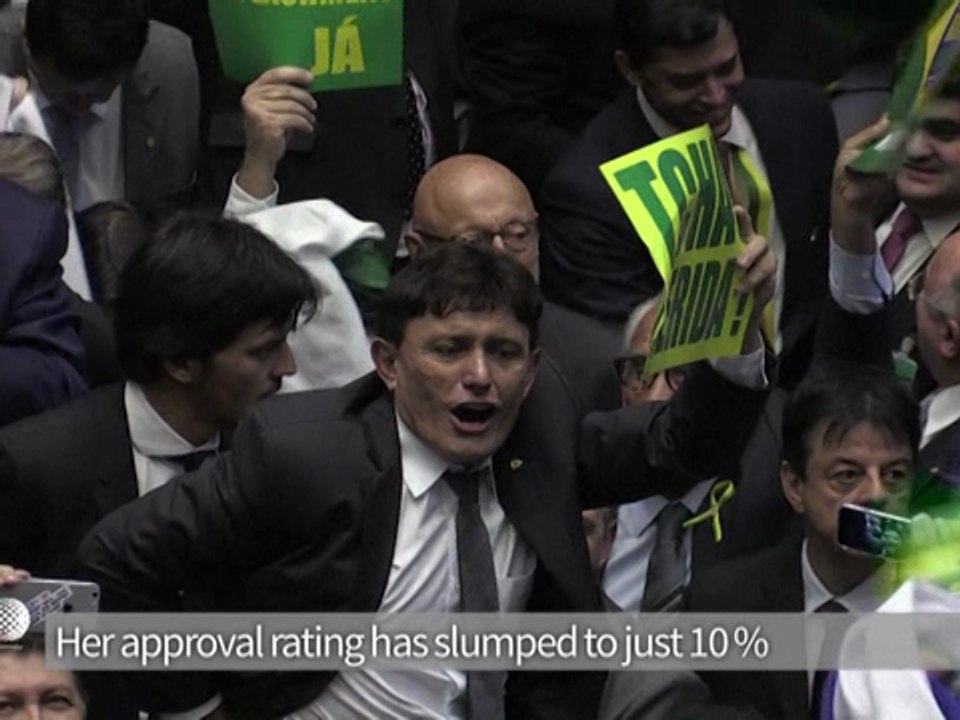 Brazil lawmakers give green light to Dilma Rousseff impeachment trial