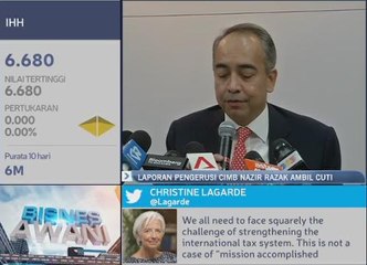 Laporan Pengerusi CIMB Nazir Razak ambil cuti