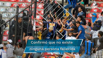 Fiscalía llamará a comparecer a servidores públicos y empresarios por riña en el Querétaro-Atlas