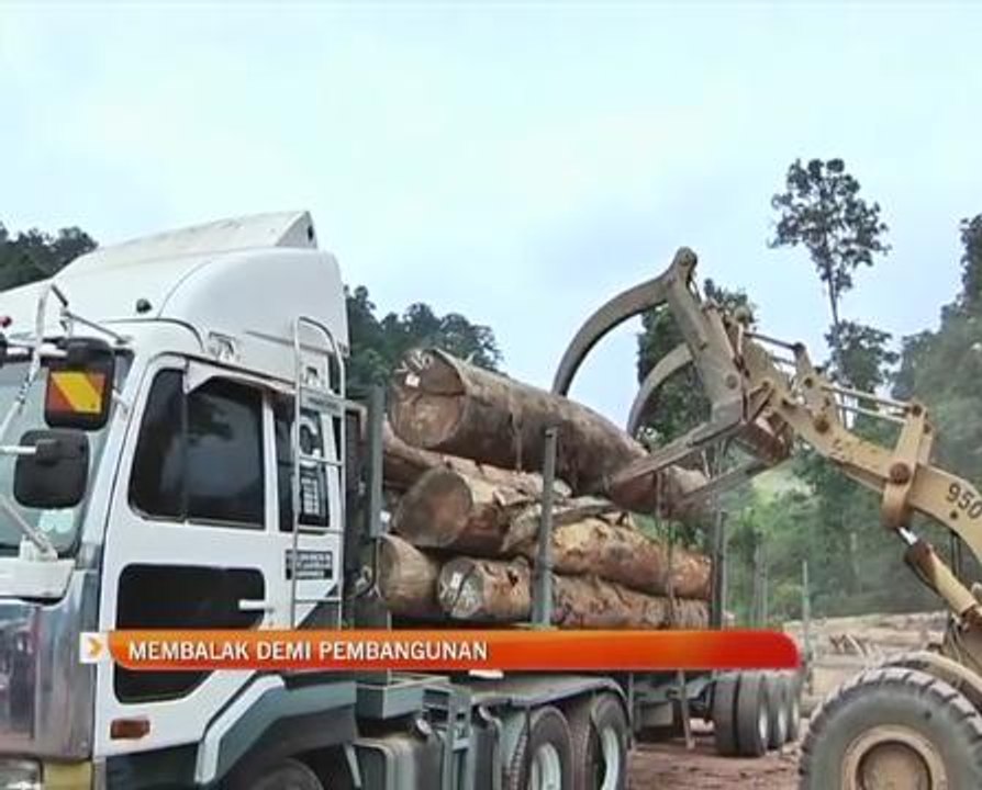 Membalak demi pembangunan