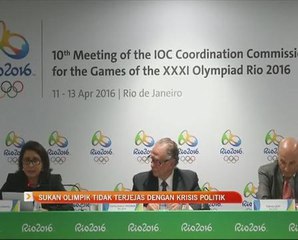 Sukan Olimpik tidak terjejas dengan krisis politik