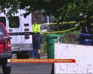 Teman lelaki dipercayai bunuh, kerat teman wanita