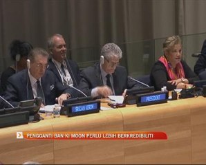 Pengganti Ban Ki Moon perlu lebih berkredibiliti