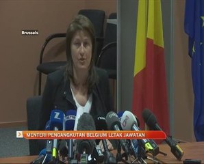 Menteri Pengangkutan Belgium Jacqueline Galant meletak jawatan