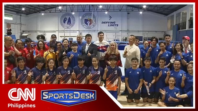 Carlos Yulo leads unveiling of new gymnastics center in Intramuros | Sports Desk