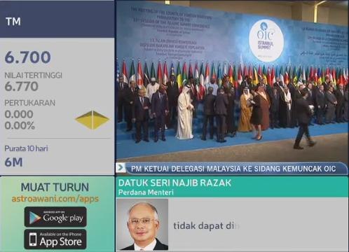 PM ketuai delegasi Malaysia ke Kemuncak OIC
