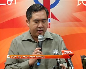 Debat isu tanah taman Manggis