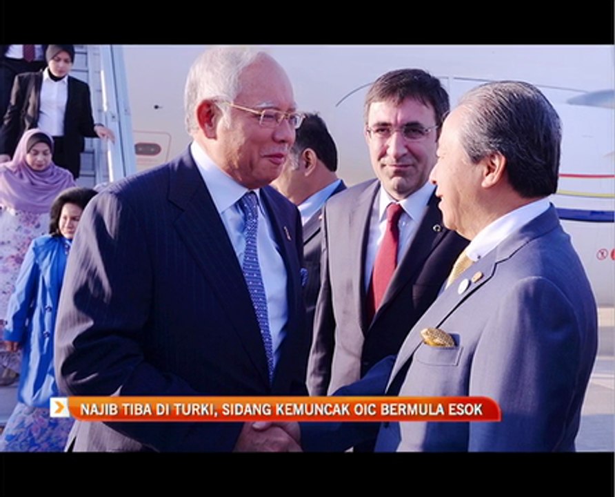 Najib tiba di Turki, Sidang Kemuncak OIC bermula esok