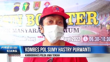 Biddokkes Polda Jateng Gelar Vaksinasi Covid-19