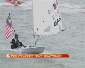 Jalani latihan ke luar negara persediaan Rio