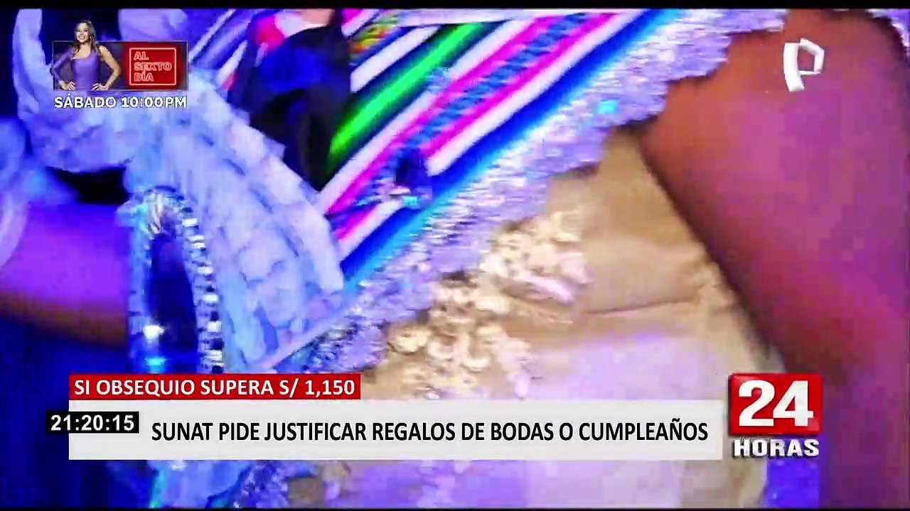 Sunat pide justificar regalos de bodas o cumpleaños que superen los S/ 1 150