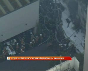 Polis siasat punca kebakaran besar di Shinjuku