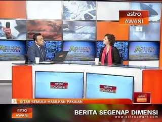 Kitar semula hasilkan pakaian