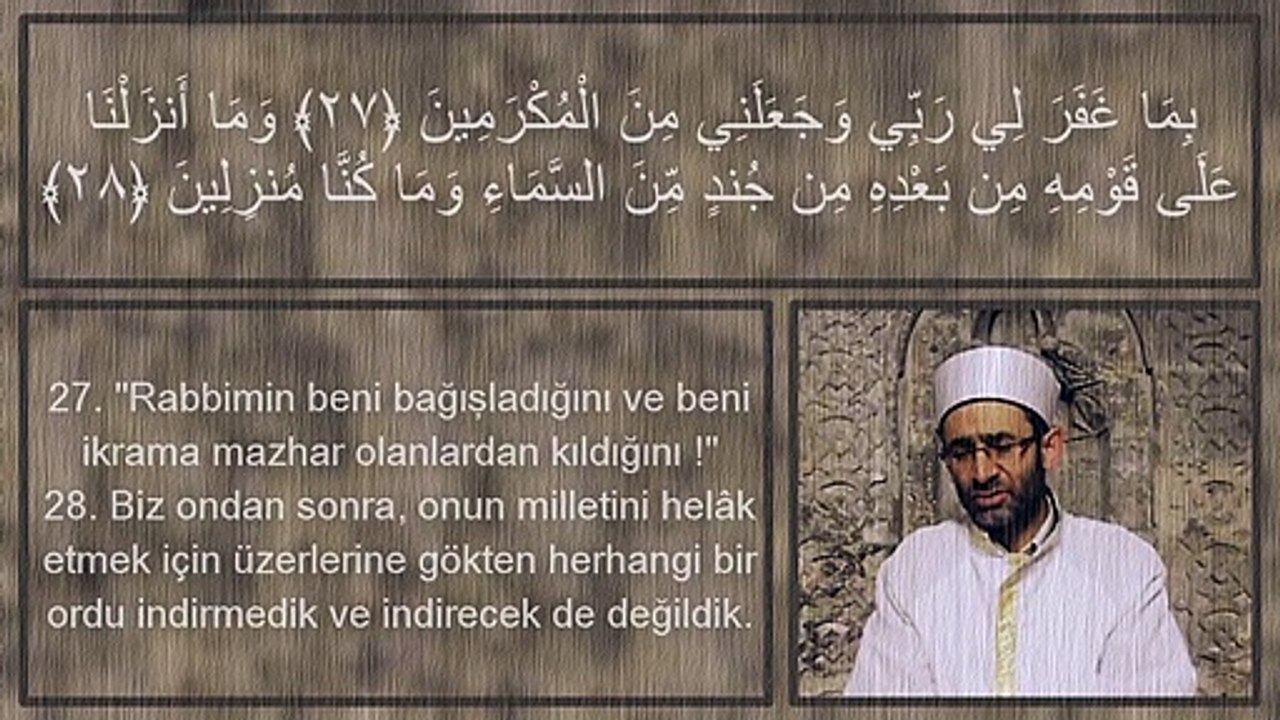 Yasin Suresi Tilaveti Dinle - Mehmet Erarabacı