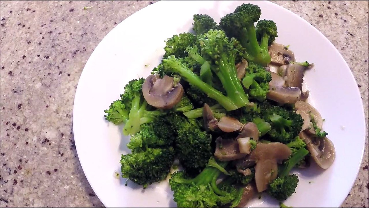 Mushroom and Broccoli