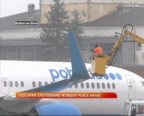 Kesilapan juruterbang mungkin punca nahas