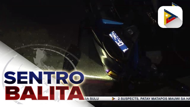 2 sa 3 suspek sa pagnanakaw ng motorsiklo sa Q.C., patay matapos makipaghabulan at barilan sa mga pulis