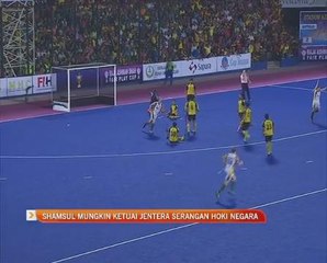 Mohd Haziq Shamsul mungkin ketuai jentera serangan hoki negara