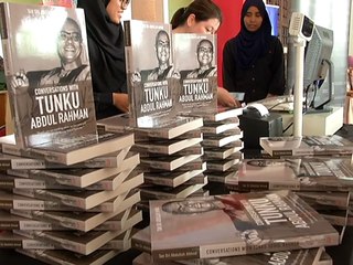 Sultan Nazrin sebak lancar buku 'Conversations with Tunku Abdul Rahman'