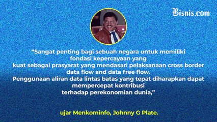 Indonesia Akan Bahas Pertukaran Data Lintas Negara di G20
