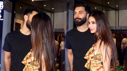 Mouni Roy And Suraj Nambiar Kiss Each Other On Dinner Date