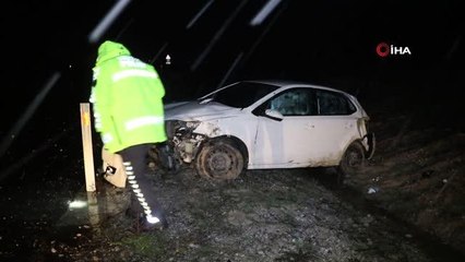 Son dakika haberi: Edirne'de aynı saatte meydana gelen 2 ayrı kazada sürücülerin kaçması şaşırttı