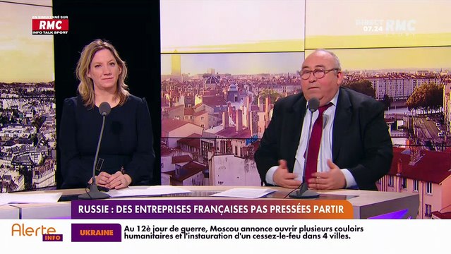 Lechypre d’affaires : Russie, des entreprises françaises pas pressées de partir - 07/03