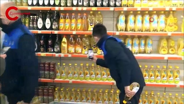 Zincir marketlere ayçiçek yağında stokçuluk denetimi