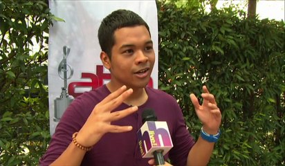 Aizat kongsi kehidupan menerusi video