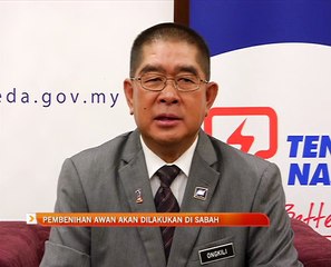 Pembenihan awan akan dilakukan di Sabah