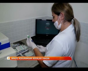 Brazil kekurangan bekalan vaksin
