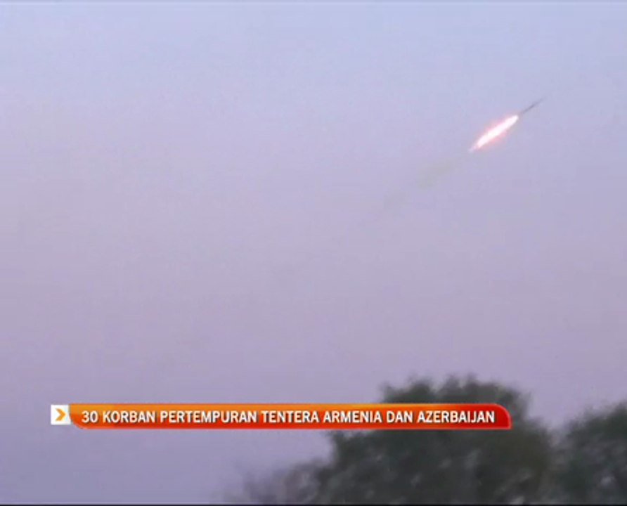 30 korban pertempuran tentera Armenia dan Azerbaijan
