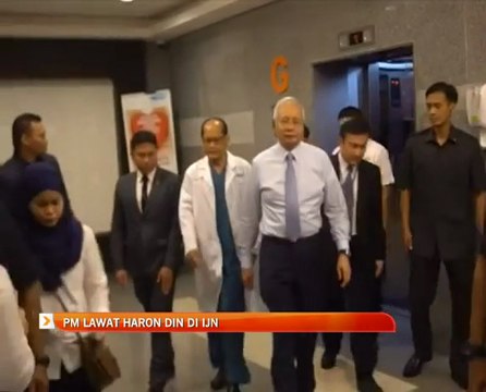 PM lawat Haron Din di IJN