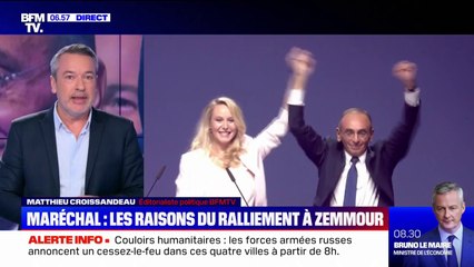 ÉDITO - "Pas certain" que le ralliement de Marion Maréchal aide Éric Zemmour à rattraper son retard