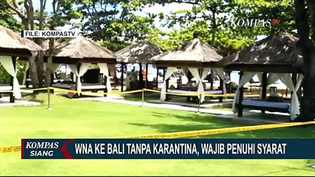 Mulai Hari Ini Turis Asing Tiba di Bali Bisa Pakai Layanan Visa on Arival dan Bebas Karantina