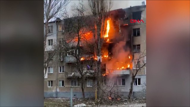 Rus birliklerinden yerleşim yerlerine roketli saldırı