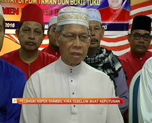 Pelbagai aspek perlu diambi kira sebelum buat keputusan