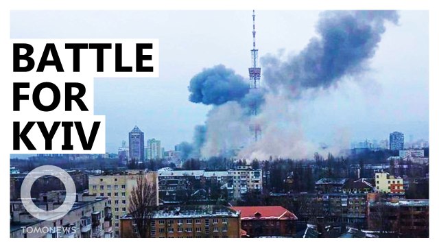 Ukrainians Fleeing to Shelter of Kyiv Metro System