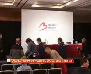Lapangan Terbang Brussels beroperasi secara terhad