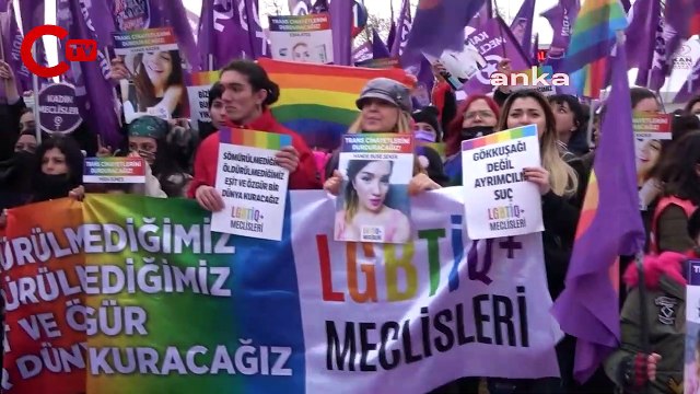 Kadıköy’de 'kadın' eylemi: 'İstanbul Sözleşmesi'ni uygulatacağız'