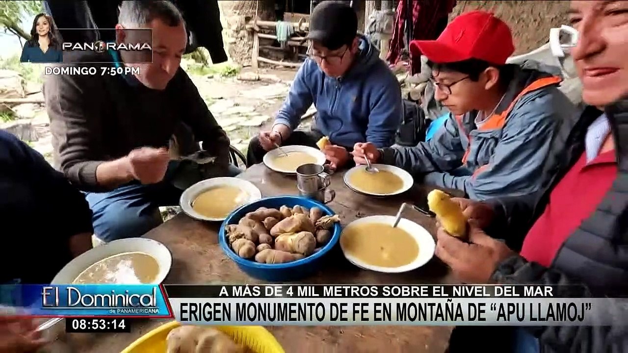 Erigen monumento en montaña Apu Llamoj: un acto de fe a más de 4 mil msnm