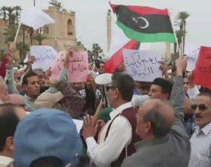 Mass rally in Tripoli in support of Libya unity government