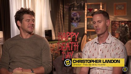 Jason Blum, Israel Broussard, Christopher Landon, Jessica Rothe Interview : Feliz día de tu muerte